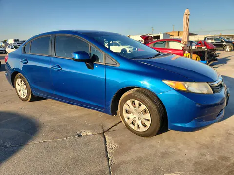 2012 Honda Civic Lx VIN 19XFB2F57CE322777 фото 4