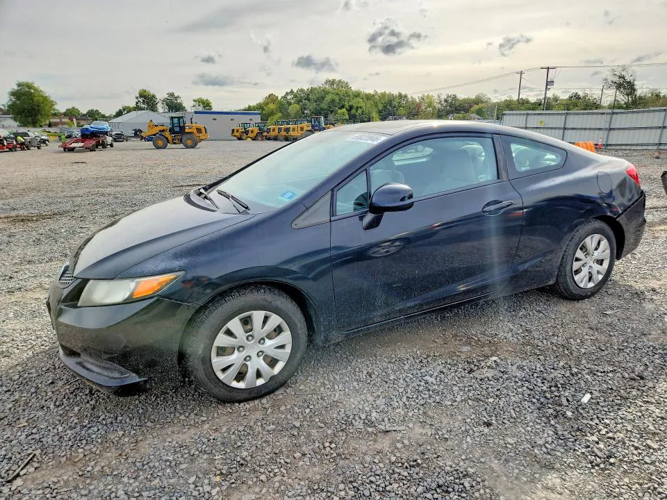 2012 HONDA CIVIC VIN 2HGFG3B57CH502831 фото 1