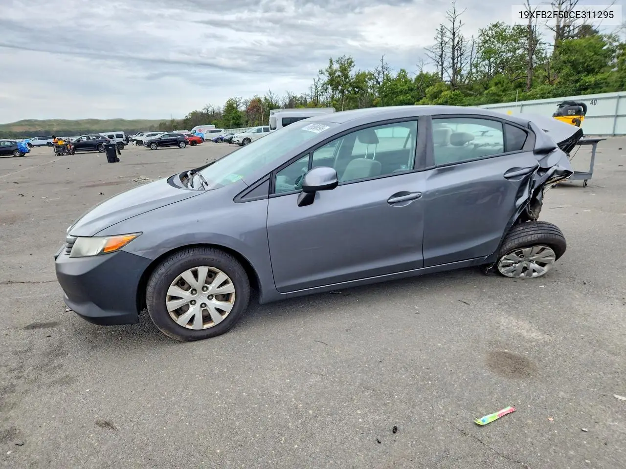 2012 Honda Civic Lx VIN 19XFB2F50CE311295 фото 1