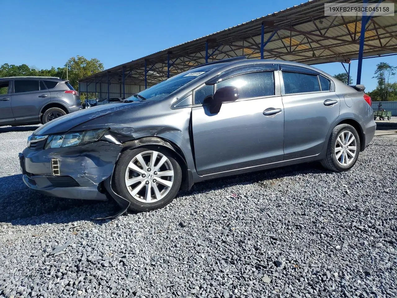 2012 Honda Civic Exl VIN 19XFB2F93CE045158 фото 1