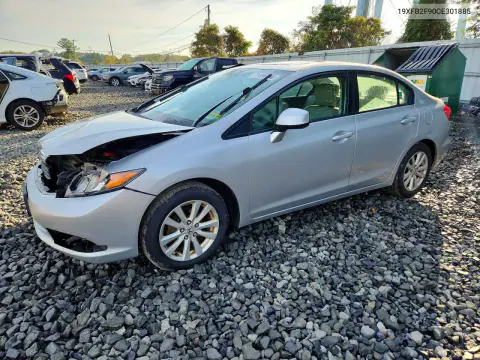 2012 Honda Civic Exl VIN 19XFB2F90CE301885 фото 1