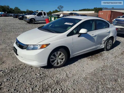 19XFB2F56CE041988 — 2012 Honda Civic, Сторона, фото до ремонта