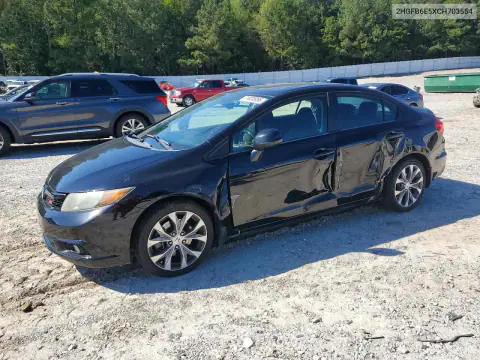 2HGFB6E5XCH703554 — 2012 Honda Civic, Сторона, фото до ремонта