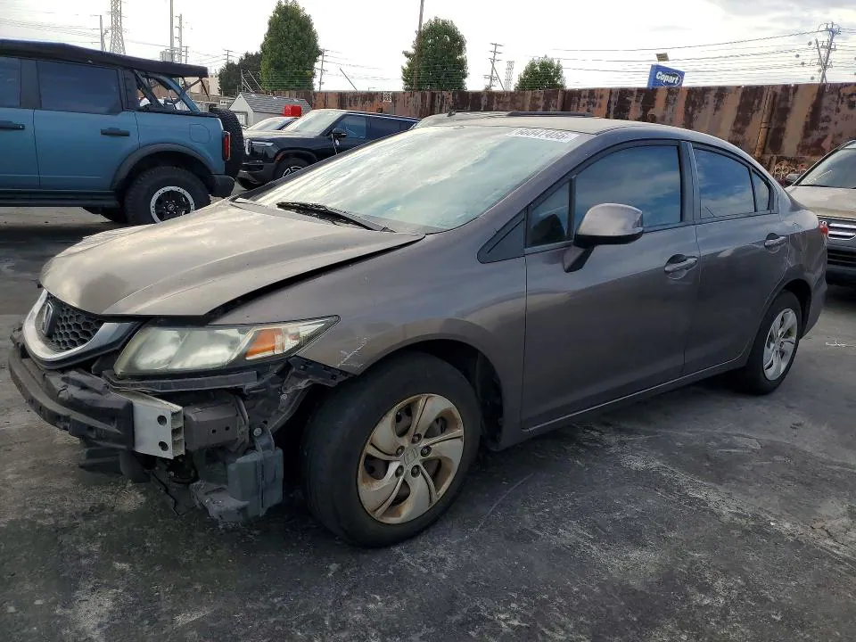 2013 HONDA CIVIC VIN 2HGFB2F54DH547326 фото 1