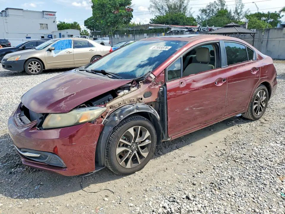 2013 HONDA CIVIC VIN 2HGFB2F87DH530787 фото 1