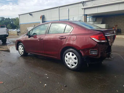 2013 HONDA CIVIC VIN 19XFB2F50DE051725 фото 2