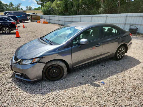 19XFB2F56DE211879 — 2013 Honda Civic, Передняя часть (Front End), фото до ремонта