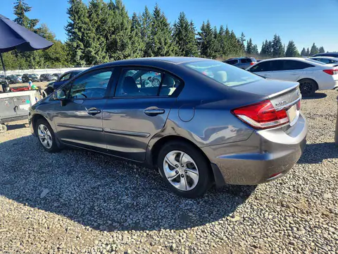 19XFB2F59DE234363 — 2013 Honda Civic, фото 2 с аукциона Copart 06.10.2026, Задняя часть