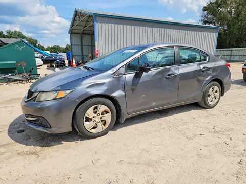 19XFB2F58DE079353 — 2013 Honda Civic, Боковая часть (Side), фото до ремонта