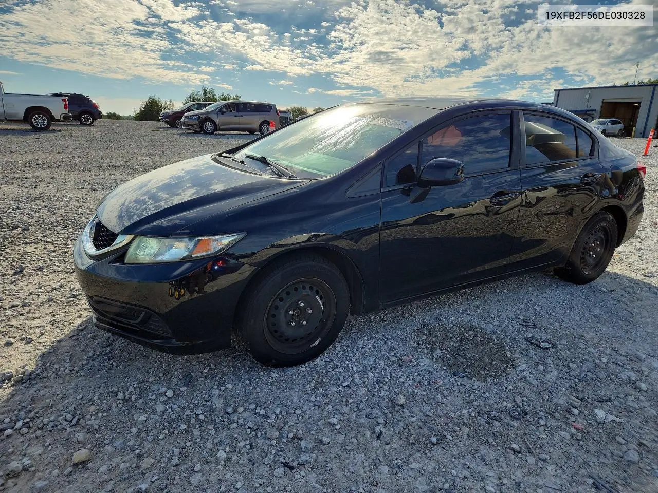 2013 Honda Civic Lx VIN 19XFB2F56DE030328 фото 1