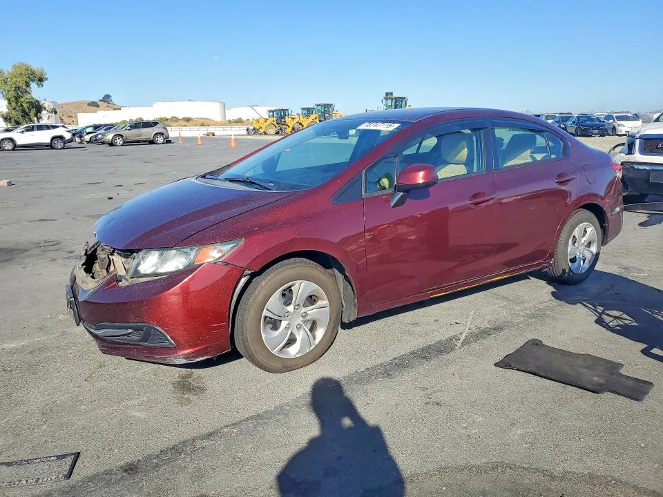 2013 HONDA CIVIC VIN 19XFB2F57DE241599 фото 1