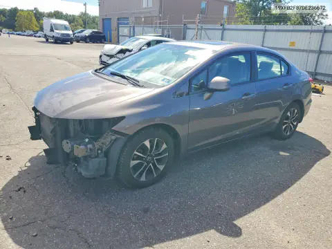 2013 Honda Civic Ex VIN 19XFB2F87DE236672 фото 1