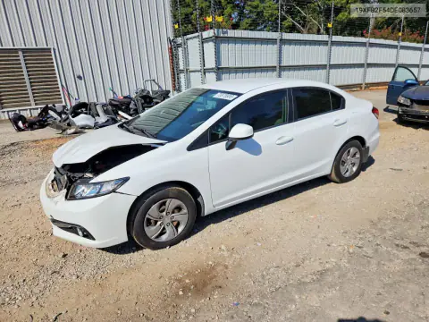 2013 Honda Civic Lx VIN 19XFB2F54DE083657 фото 1