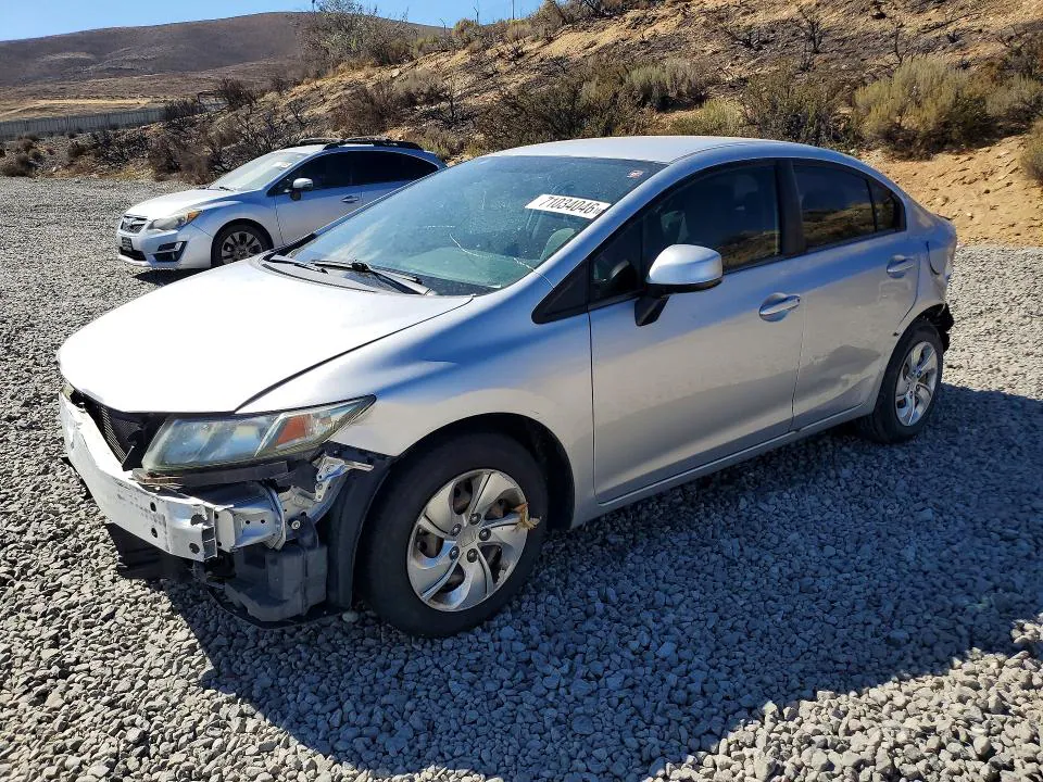 2013 HONDA CIVIC VIN 19XFB2F54DE095386 фото 1