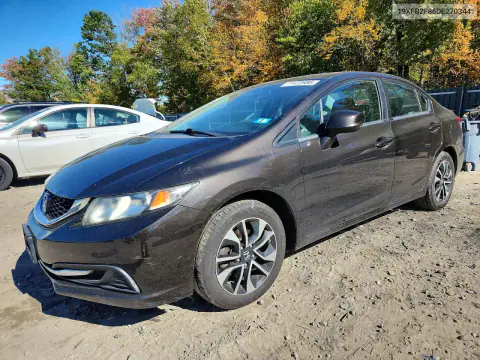 2013 Honda Civic Ex VIN 19XFB2F86DE270344 фото 1