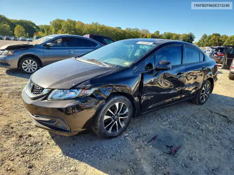 19XFB2F86DE213240 — 2013 Honda Civic, Сторона, фото до ремонта