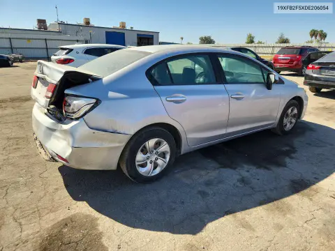 2013 Honda Civic Lx VIN 19XFB2F5XDE206054 фото 3