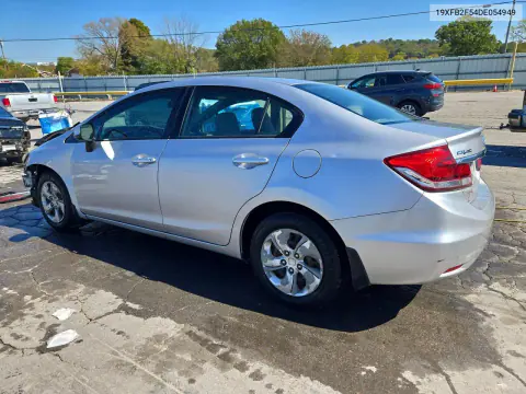 2013 Honda Civic Lx VIN 19XFB2F54DE054949 фото 2