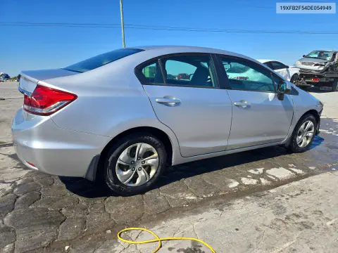 2013 Honda Civic Lx VIN 19XFB2F54DE054949 фото 3