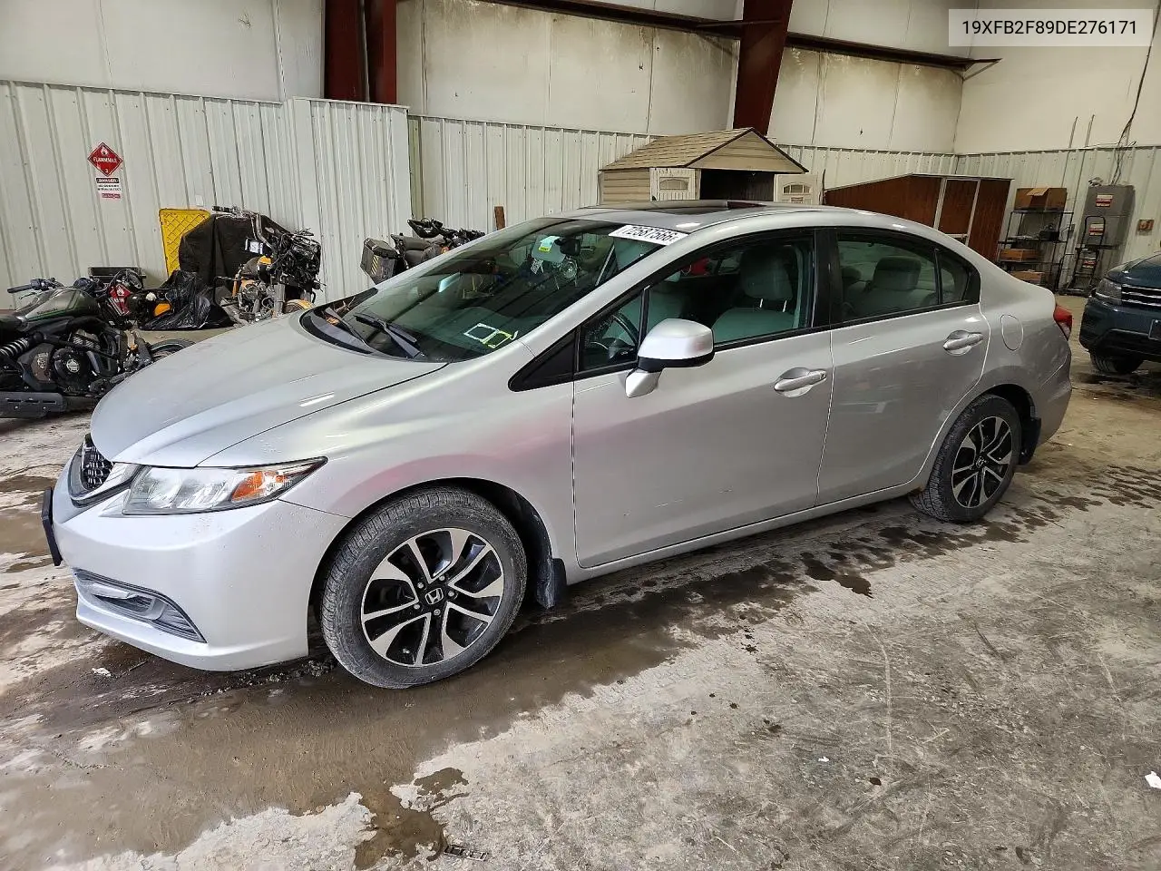 2013 Honda Civic Ex VIN 19XFB2F89DE276171 фото 1