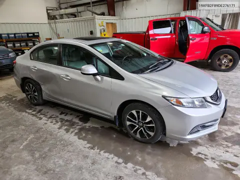 2013 Honda Civic Ex VIN 19XFB2F89DE276171 фото 4