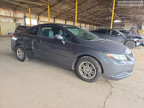 2013 Honda Civic Lx VIN 2HGFG3B5XDH503702 фото 4