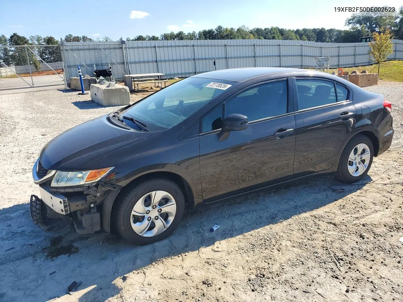 2013 Honda Civic Lx VIN 19XFB2F50DE002623 фото 1