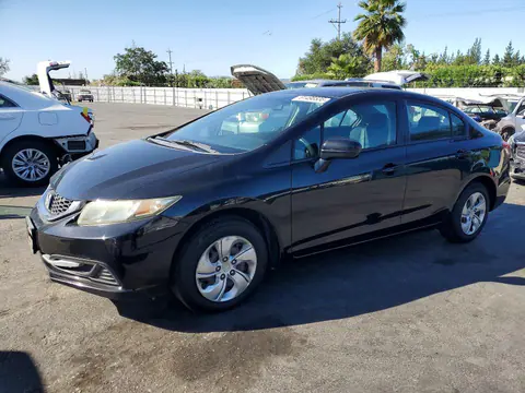19XFB2F52EE214540 — 2014 Honda Civic, Боковая часть (Side), фото до ремонта