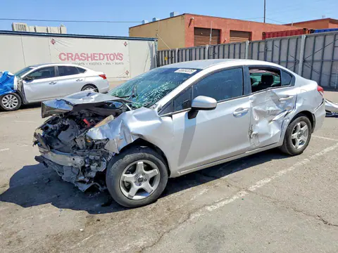 19XFB2F50EE065948 — 2014 Honda Civic, Передняя часть (Front End), фото до ремонта