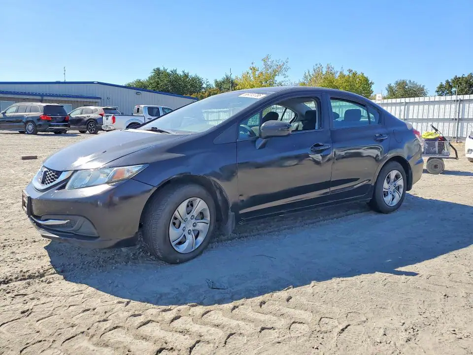 19XFB2F51EE273644 Honda Civic 2014 — повреждение Передняя часть, фото до ремонта