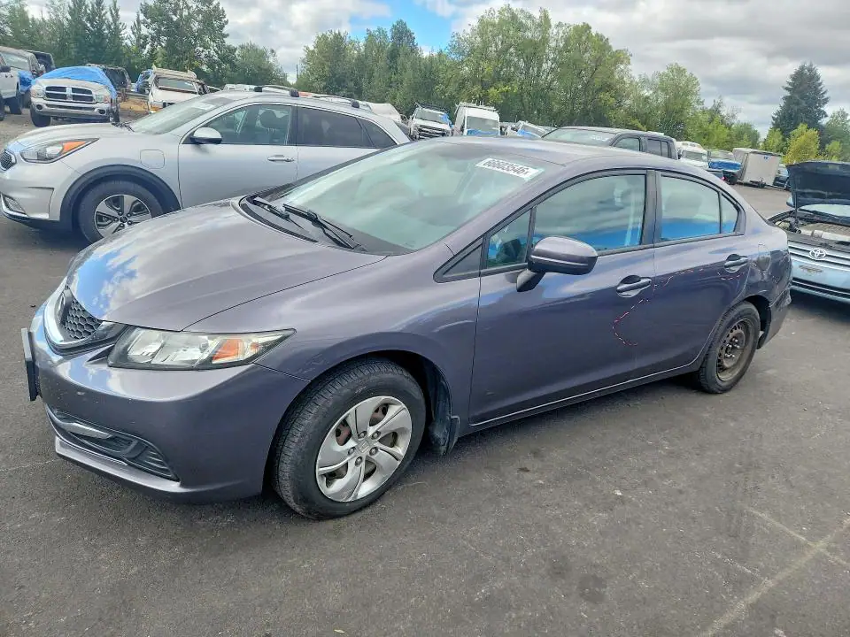 19XFB2F55EE269659 Honda Civic 2014 — повреждение Задняя часть, фото до ремонта