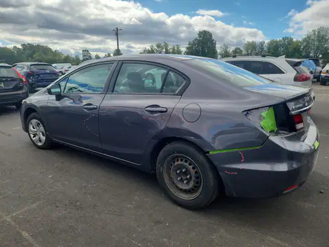 19XFB2F55EE269659 — 2014 Honda Civic, фото 2 с аукциона Copart 14.10.2026, Задняя часть