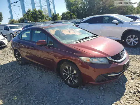 2014 Honda Civic Ex VIN 19XFB2F80EE208620 фото 4