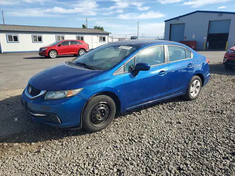 19XFB2F55EE266972 — 2014 Honda Civic, Передняя часть, фото до ремонта
