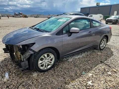 2HGFG3B54EH500411 — 2014 Honda Civic, Передняя часть (Front End), фото до ремонта