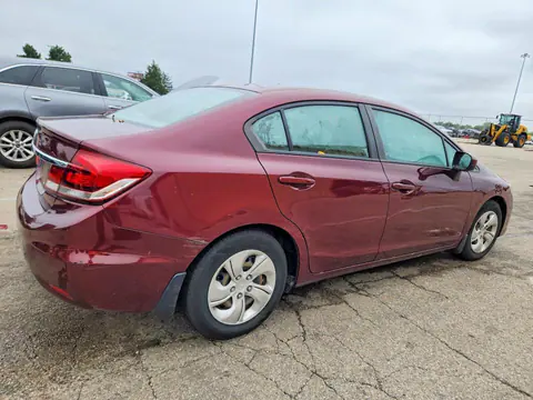 2014 HONDA CIVIC VIN 2HGFB2F54EH553189 фото 3