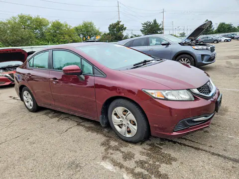 2014 HONDA CIVIC VIN 2HGFB2F54EH553189 фото 4