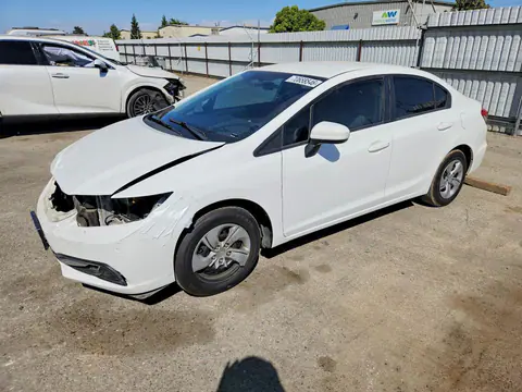 19XFB2F54EE248432 — 2014 Honda Civic, Передняя часть (Front End), фото до ремонта