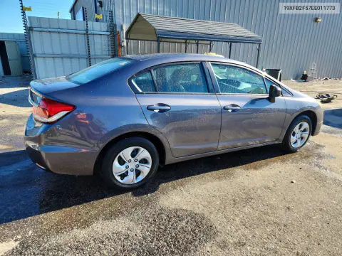 2014 Honda Civic Lx VIN 19XFB2F57EE011773 фото 3