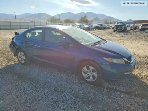 2014 Honda Civic Lx VIN 19XFB2F55EE078050 фото 4