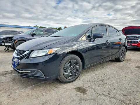 19XFB2F57EE216445 — 2014 Honda Civic, Задняя часть (Rear End), фото до ремонта