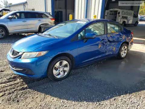 19XFB2F51EE252650 — 2014 Honda Civic, Сторона, фото до ремонта