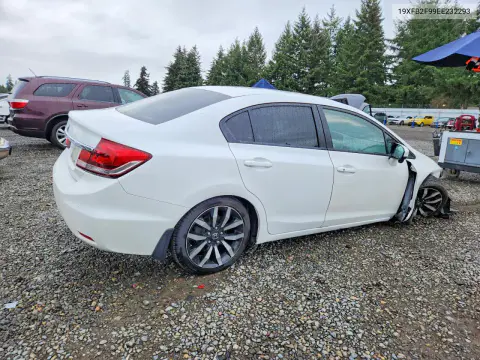 2014 Honda Civic Exl VIN 19XFB2F99EE232293 фото 3