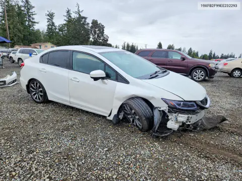 2014 Honda Civic Exl VIN 19XFB2F99EE232293 фото 4