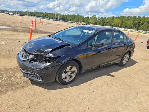 2HGFB2F55EH526082 — 2014 Honda Civic, Передняя часть (Front End), фото до ремонта