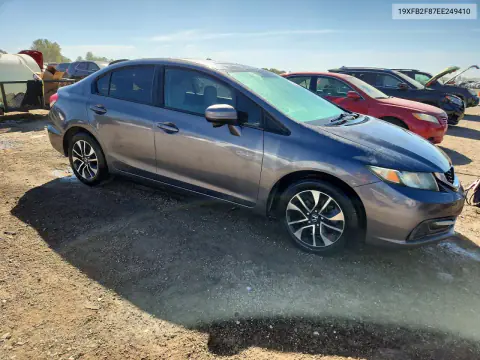 2014 Honda Civic Ex VIN 19XFB2F87EE249410 фото 4
