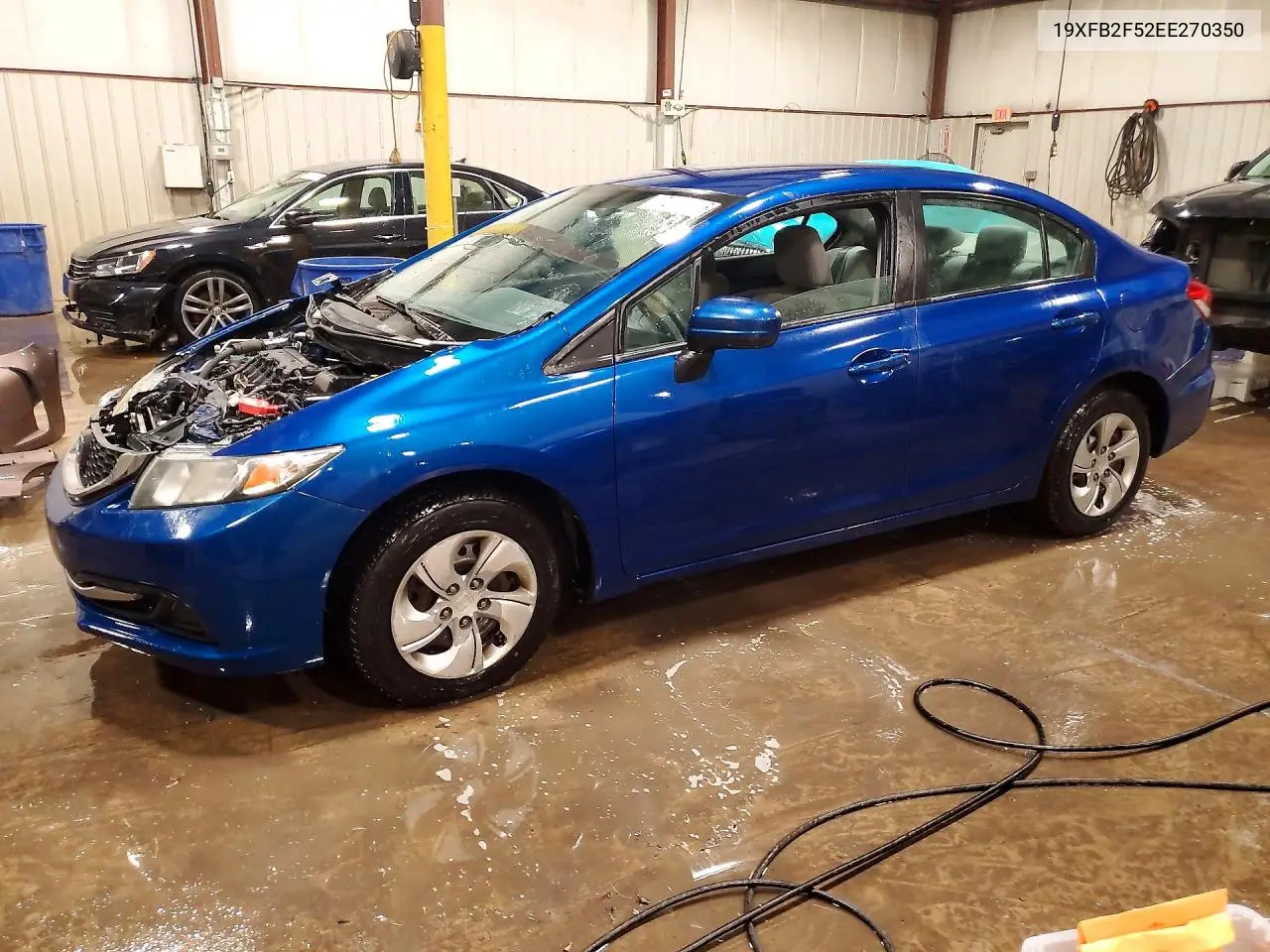2014 Honda Civic Lx VIN 19XFB2F52EE270350 фото 1