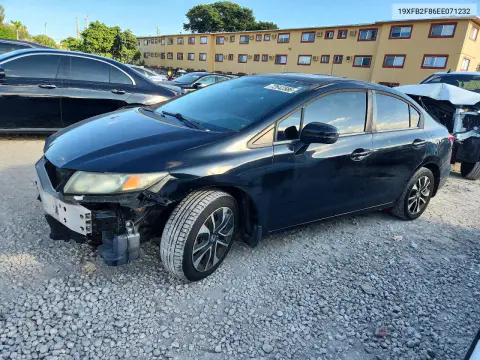 2014 Honda Civic Ex VIN 19XFB2F86EE071232 фото 1