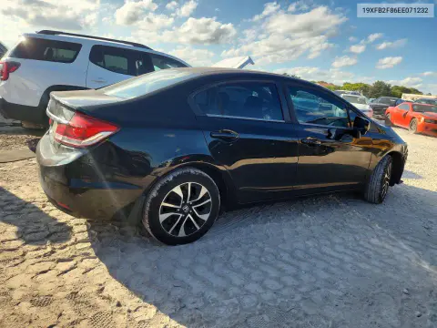 2014 Honda Civic Ex VIN 19XFB2F86EE071232 фото 3