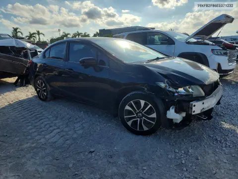 2014 Honda Civic Ex VIN 19XFB2F86EE071232 фото 4